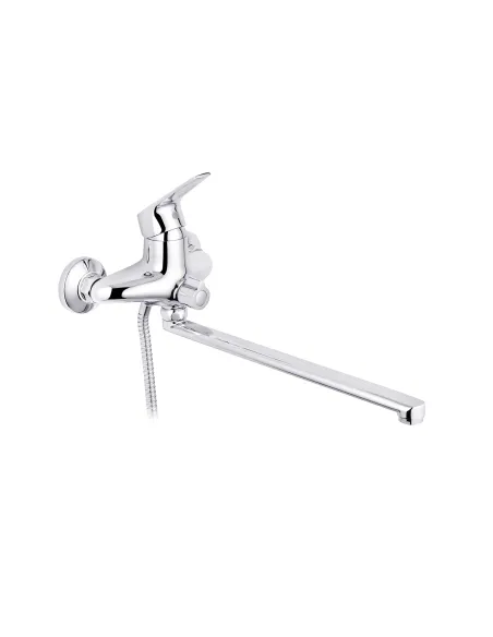 Смеситель для ванны Kroner KRM Odra - C071, с душевым набором, хром