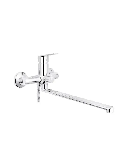 Змішувач для ванни Kroner KRP Brocken - C070, з душовим набором, хром