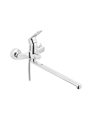 Смеситель для ванны Kroner KRP Dorn - C070, с душевым набором, хром