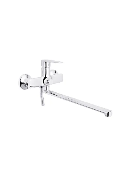 Смеситель для ванны Kroner KRP Eifel - C070, с душевым набором, хром