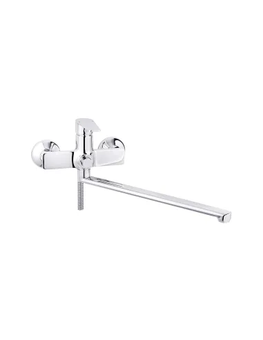 Змішувач для ванни Kroner KRP Eifel - C070, з душовим набором, хром