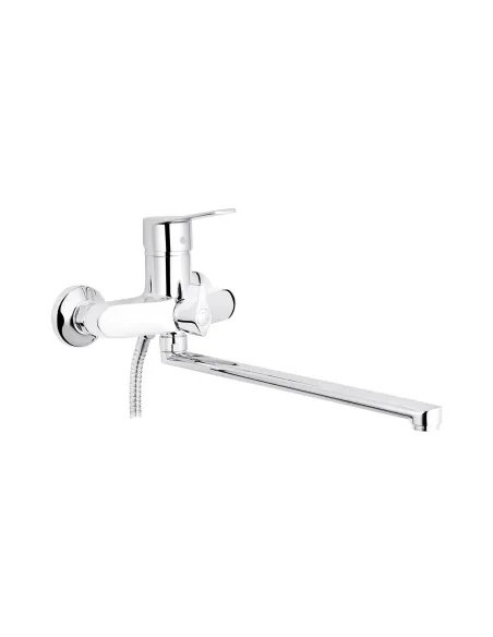 Змішувач для ванни Kroner KRP Enzo - C070, з душовим набором, хром Змішувач для ванни Kroner KRP Enzo - C070, з душовим набором, хром