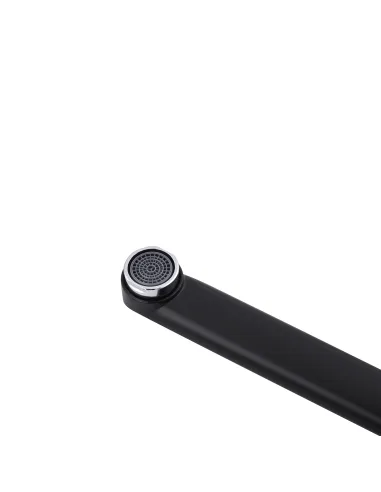 Змішувач для ванни Kroner KRP Essen - SCH070, з душовим набором, хром-чорний