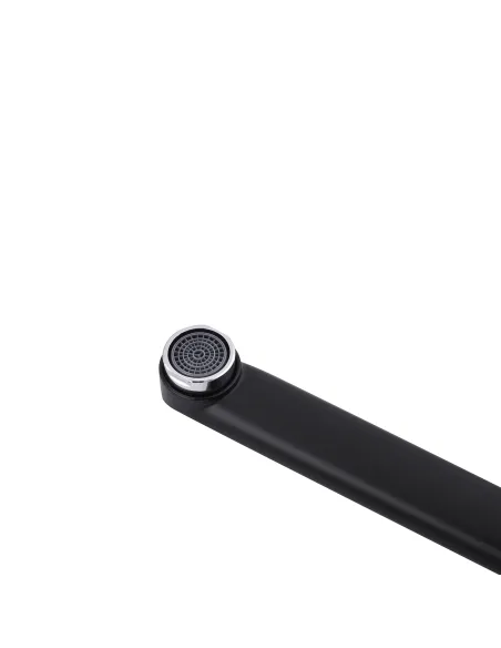 Змішувач для ванни Kroner KRP Essen - SCH070, з душовим набором, хром-чорний