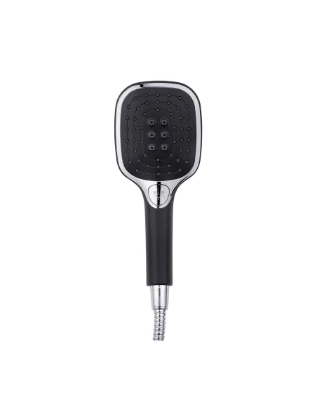 Змішувач для ванни Kroner KRP Essen - SCH070, з душовим набором, хром-чорний