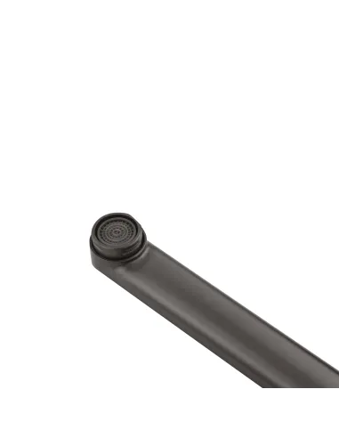 Смеситель для ванны Kroner KRP Graz - GRP070, с душевым набором, графит