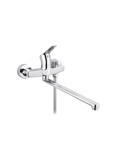 Змішувач для ванни Kroner KRP Hagen - C071, з душовим набором, хром