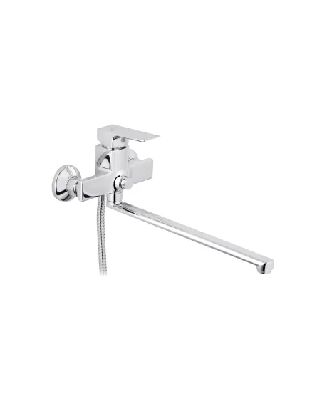 Змішувач для ванни Kroner KRP Harz - C070, з душовим набором, хром Змішувач для ванни Kroner KRP Harz - C070, з душовим набором, хром