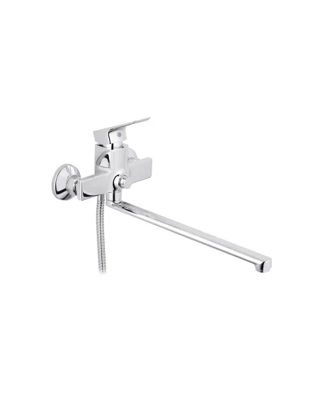 Смеситель для ванны Kroner KRP Harz - C070, с душевым набором, хром