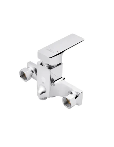 Смеситель для ванны Kroner KRP Harz - C070, с душевым набором, хром