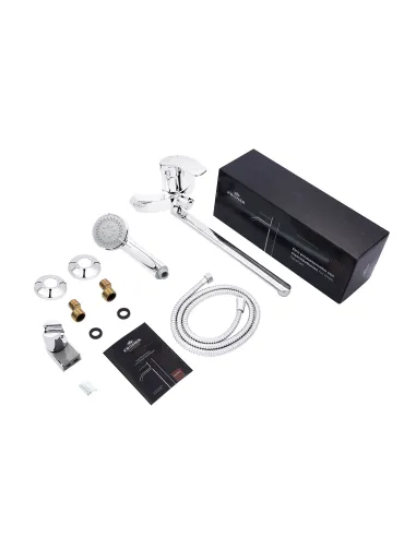 Змішувач для ванни Kroner KRP Konstante - C070, з душовим набором, хром