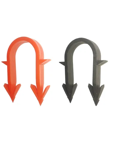 Гарпун-скоба Cristal Premium 16/20, довжина 45 мм для кріплення труби теплої підлоги