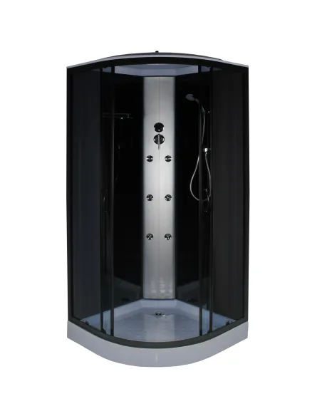 Гідробокс Bravo Barycz LL90GBB напівкруглий, масажний Гідробокс Bravo Barycz LL90GBB напівкруглий, масажний