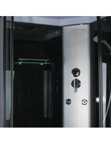 Гідробокс Bravo Barycz LL90GBB напівкруглий, масажний