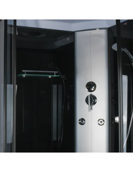 Гідробокс Bravo Barycz LL90GBB напівкруглий, масажний Гідробокс Bravo Barycz LL90GBB напівкруглий, масажний