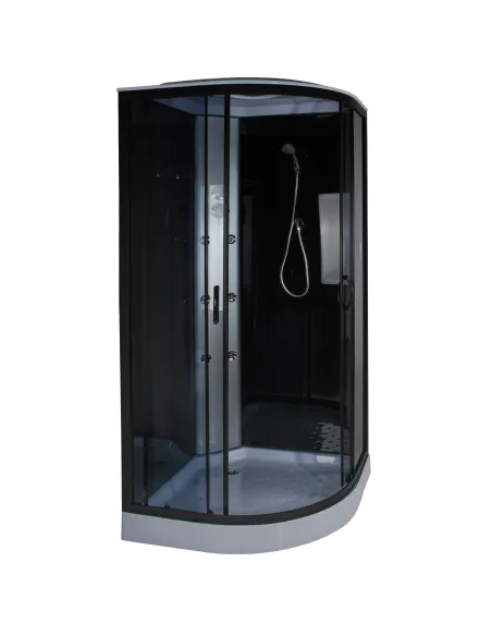 Гідробокс Bravo Barycz LL90GBB напівкруглий, масажний Гідробокс Bravo Barycz LL90GBB напівкруглий, масажний