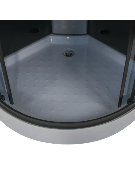 Гидробокс Bravo Barycz LL90GBB полукруглый, массажный