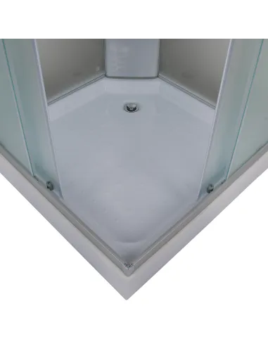 Гідробокс Bravo Nida L90FFS квадратний, масажний