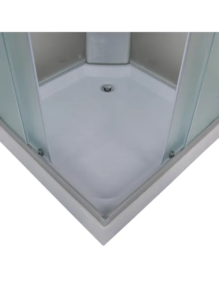 Гідробокс Bravo Nida L90FFS квадратний, масажний