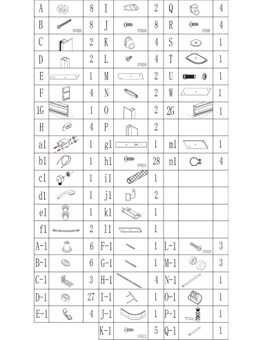 Гидробокс Bravo Obra H120FFSL ассиметричный, массажный