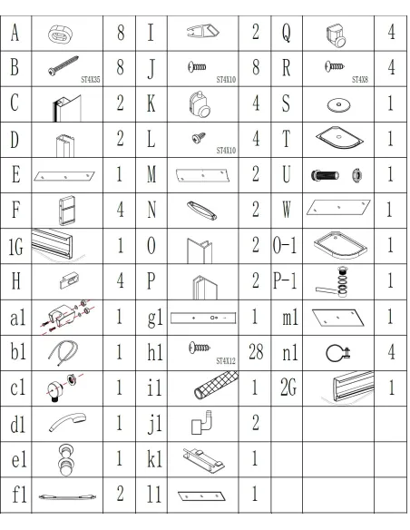 Гидробокс Bravo Rega L120FFSL ассиметричный, массажный