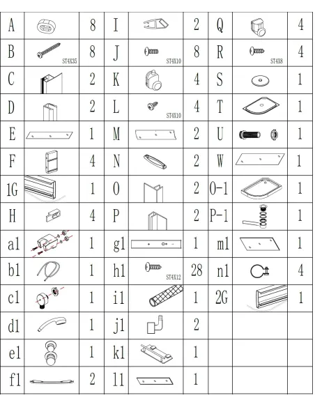 Гидробокс Bravo Rega L120FFSR ассиметричный, массажный