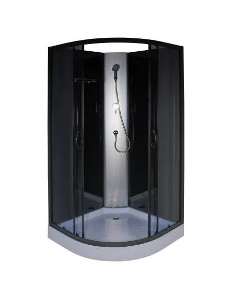 Гідробокс Bravo SAN L90GBB напівкруглий, масажний Гідробокс Bravo SAN L90GBB напівкруглий, масажний