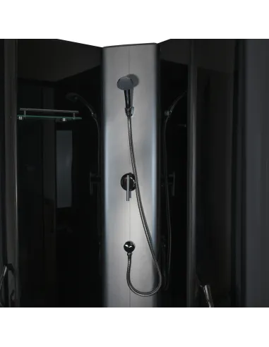 Гідробокс Bravo SAN L90GBB напівкруглий, масажний