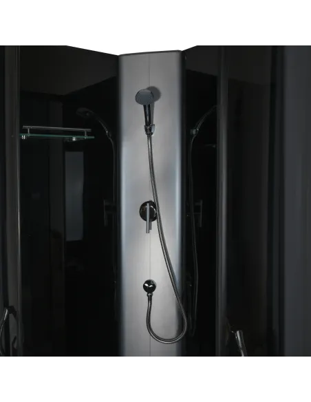 Гідробокс Bravo SAN L90GBB напівкруглий, масажний Гідробокс Bravo SAN L90GBB напівкруглий, масажний