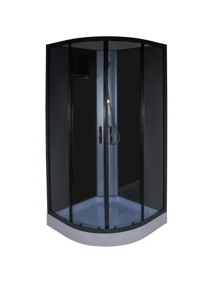 Гидробокс Bravo SAN L90GBB полукруглый, массажный Гидробокс Bravo SAN L90GBB полукруглый, массажный