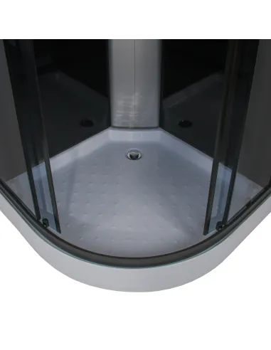 Гідробокс Bravo SAN L90GBB напівкруглий, масажний