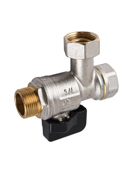 Кран кульовий кутовий з накидною гайкою Arco 150824 3/4 дюйма