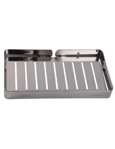 Полиця для ванної Globus Lux SQ1199, нержавіюча сталь