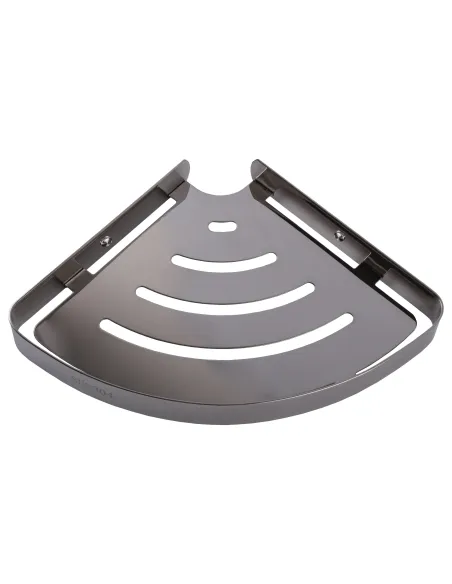 Полка для ванной угловая Globus Lux SS1199, нержавеющая сталь