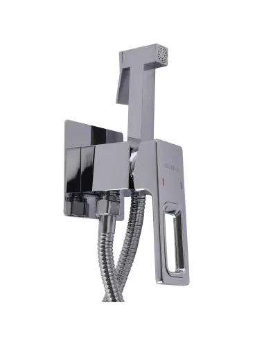 Смеситель для биде Globus Lux Piano GLPN-0-106MIX с гигиеническим душем