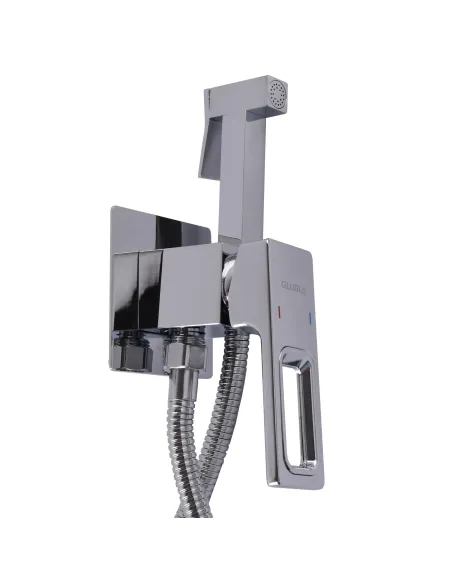 Смеситель для биде Globus Lux Piano GLPN-0-106MIX с гигиеническим душем