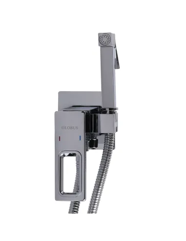 Змішувач для біде Globus Lux Piano GLPN-0-106MIX з гігієнічним душем