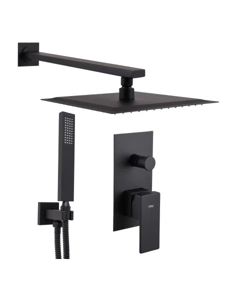 Змішувач для душу прихованого монтажу Topaz Odiss TO-18205-H66-BL, без виливу Змішувач для душу прихованого монтажу Topaz Odiss TO-18205-H66-BL, без виливу