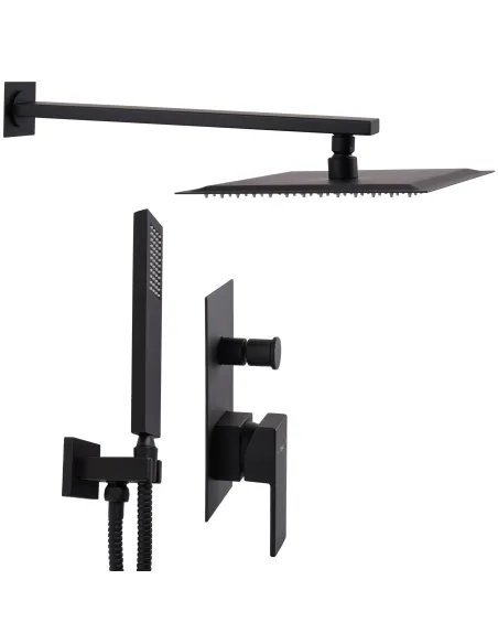 Змішувач для душу прихованого монтажу Topaz Odiss TO-18205-H66-BL, без виливу Змішувач для душу прихованого монтажу Topaz Odiss TO-18205-H66-BL, без виливу