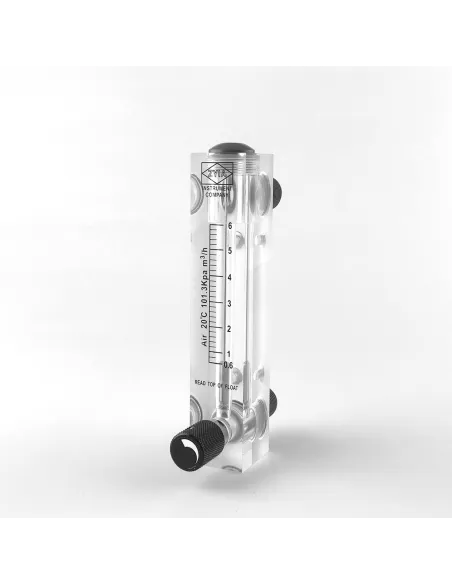 Ротаметр газовый Raifil LZM-15ZT, 0,6-6 Nm3/h (ST), 0.5 дюйма, панельного типа Ротаметр газовый Raifil LZM-15ZT, 0,6-6 Nm3/h (ST), 0.5 дюйма, панельного типа