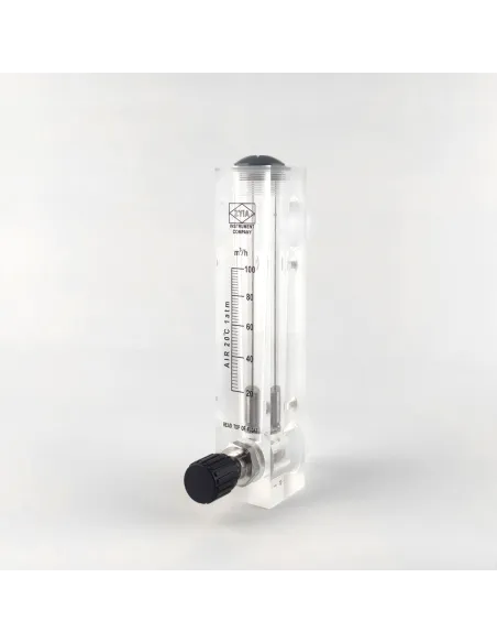 Ротаметр газовий Raifil LZM-25ZT, 20-100 Nm3/h, 1 дюйм, панельного типу