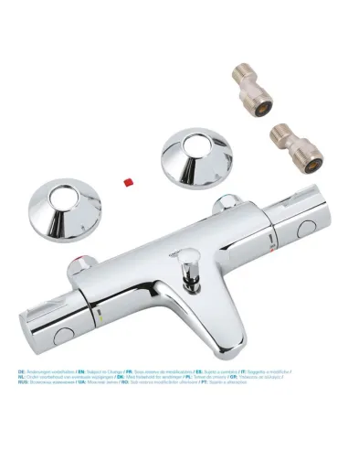 Змішувач для ванни Grohe Grohtherm 800 34567000 (термостатичний, гаряча ліворуч) купити у Дніпрі та Києві - ціна від КТУ
