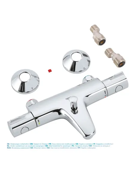Змішувач для ванни Grohe Grohtherm 800 34567000 (термостатичний, гаряча ліворуч) купити у Дніпрі та Києві - ціна від КТУ