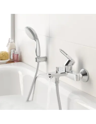 Смеситель для душа Grohe Bau Loop 23340000 хром купить в Днепре и Киеве - цена от КТУ