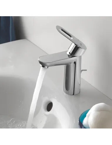 Змішувач для умивальника Grohe BauLoop 23335000 (з донним клапаном) купити у Дніпрі та Києві - ціна від КТУ