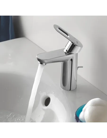 Змішувач для умивальника Grohe BauLoop 23335000 (з донним клапаном) купити у Дніпрі та Києві - ціна від КТУ