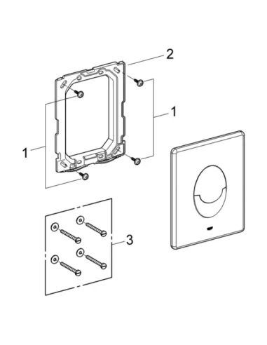 Кнопка спуску Grohe Skate Air 38505SH0 (білий) купити у Дніпрі та Києві - ціна від КТУ