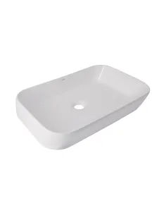 Накладная раковина Q-Тap Scorpio QT14112243WN White, 550х390х120 мм