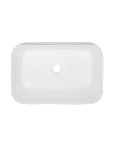 Накладная раковина Q-Тap Scorpio QT14112243WN White, 550х390х120 мм