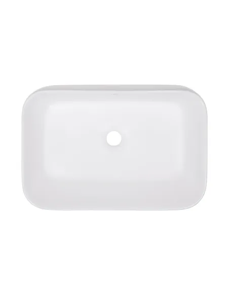 Накладная раковина Q-Тap Scorpio QT14112243WN White, 550х390х120 мм Накладная раковина Q-Тap Scorpio QT14112243WN White, 550х390х120 мм